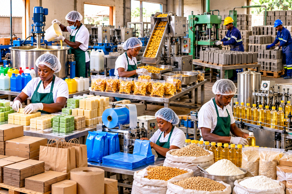 10 projets de mini-usines en Afrique